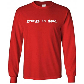 Grunge Is Dead - Seattle Rock Music 90's Kurt - T-Shirt