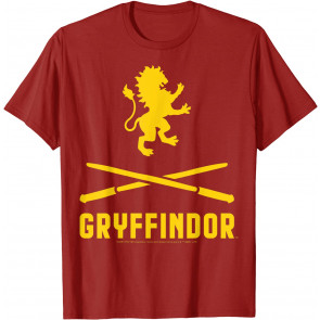 Gryffindor Wands Crossed Logo T-Shirt