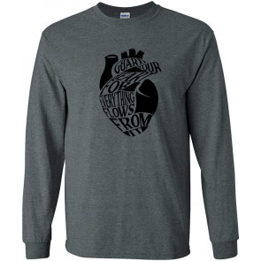 Guard Your Heart For Everything Flows From It Christian T-Shirt