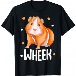 Guinea Pig Wheek Kids Girls Women T-Shirt
