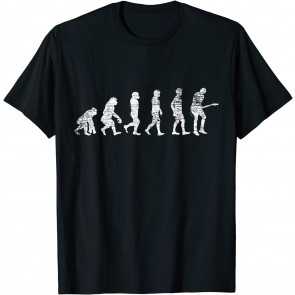 Guitar Player Gifts Evolution Guitar T-Shirt