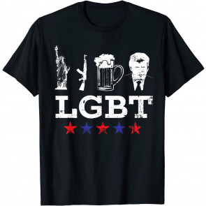 Guns Beer Trump  T-Shirt