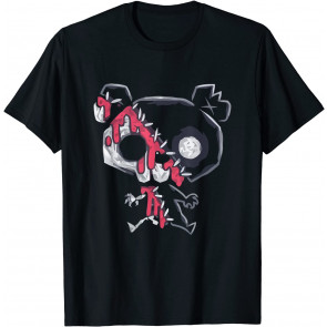 Halloween Costume Dark Panda Sad Bloody Blood Death T-Shirt