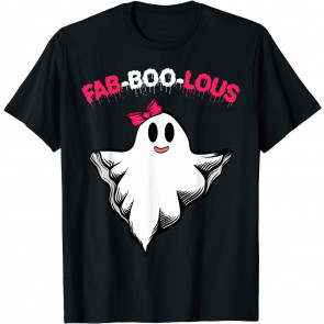 Halloween Costume Ghost Boo Fabolous Fab Boo Lous Cute Ghost T-Shirt