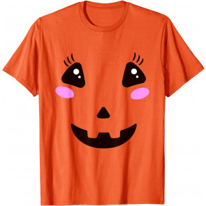 Halloween Cute Kawaii Pumpkin Costume T-Shirt