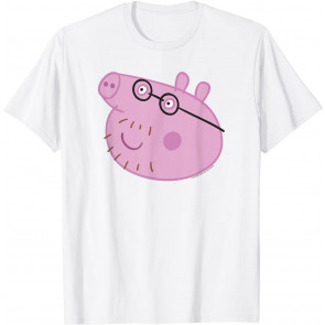 Halloween Daddy Pig Big Face T-Shirt