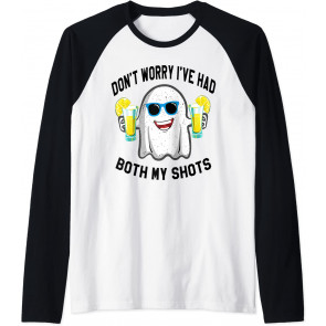 Halloween Ghost I Had My Shots Drinking Squad Halloween T-Shirt