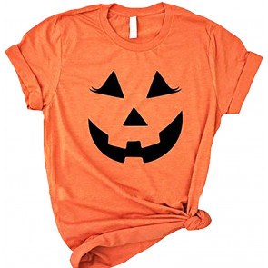 Halloween Pumpkin Face T-Shirt