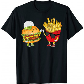 Hamburger Fries High Five T-Shirt