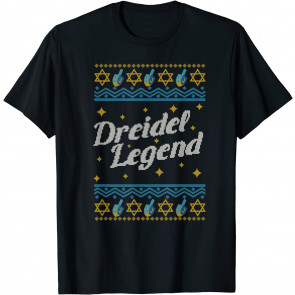 Hanukkah Vintage Dreidel Champion T-Shirt