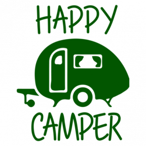 Happy Camper 2  Funny Rv Camping Tshirt