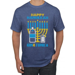 Happy Hanukkah Gin & Tonica Hanukkah T-Shirt