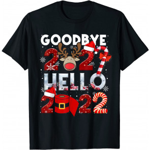 Happy New Year 2022 New Years Eve Goodbye 2021 Pajama Family T-Shirt