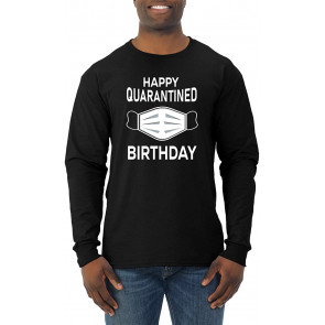 Happy Quarantined Birthday 2020 Isolation Flu Virus Social Distance Birthday Party T-Shirt