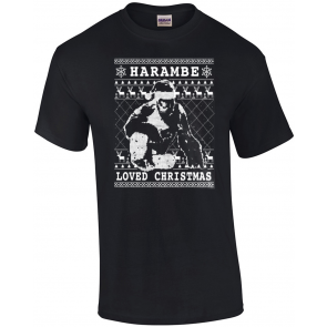Harambe Loved Christmas T-Shirt