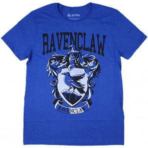 Harry Potter Hogwarts Castle Ravenclaw House Crest Logo T-Shirt