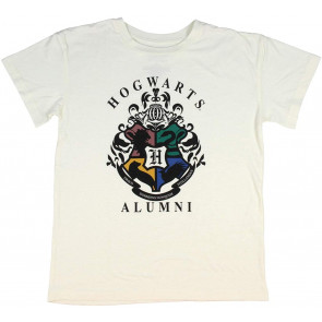 Harry Potter Hogwarts School Crest Alumni Juniors Top T-Shirt