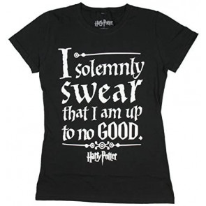 HARRY POTTER Solemnly Swear Juniors T-Shirt