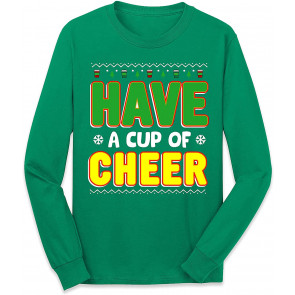 Have A Cup Of Cheer Christmas Drinking Lover T-Shirt