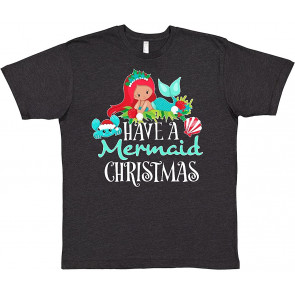 Have A Mermaid Christmas With Crab And Seashell T-Shirt