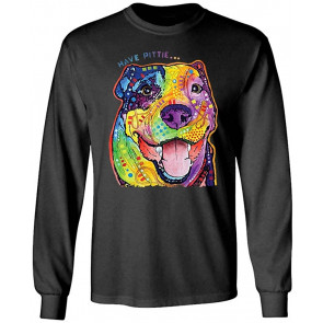 Have Pittie - Dean Russo Dog Modern Art - T-Shirt