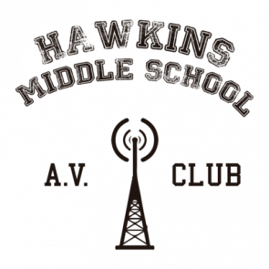 Hawkins Middle School  Av Club  Stranger Things T-Shirt