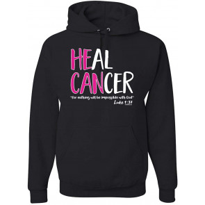 Heal Cancer Faith Jesus Believe Breast Cancer Awareness T-Shirt