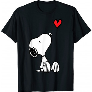 Heart Sitting Snoopy T-Shirt
