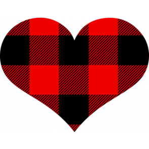 Heart With Plaid T-Shirt