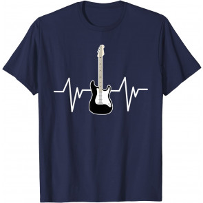 Heartbeat Guitar T-Shirt