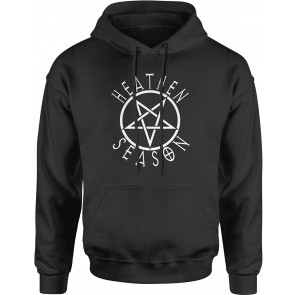 Heathen Season Pentagram Autumn Halloween T-Shirt
