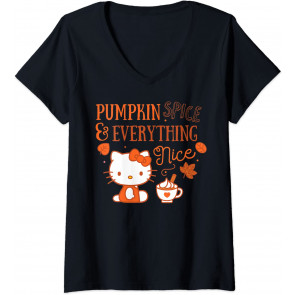 Hello Kitty Pumpkin Spice And Everything Nice T-Shirt