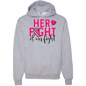 Her Fight Is Our Fight Breast Cancer Awareness T-Shirt