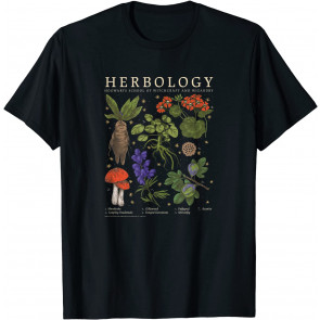 Herbology Herb Refernce Grid T-Shirt