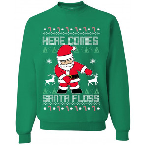 Here Comes Santa Floss T-Shirt
