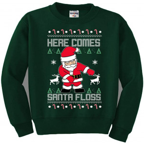 Here Comes Santa Floss T-Shirt
