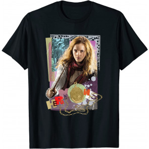 Hermione Colorful Paper Collage T-Shirt
