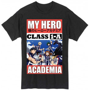 Hero Academia-Class 1a Vintage Men T-Shirt