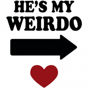 Hes My Weirdo Tshirt