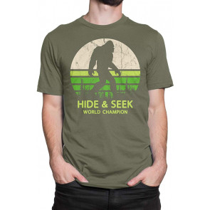 Hide And Seek World Champion Bigfoot Is Real T-Shirt