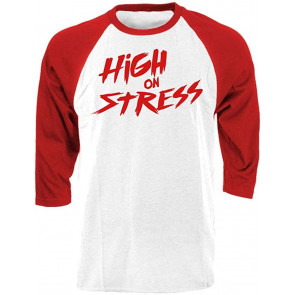 HIGH ON Stress - Parody Life Drugs 90's - T-Shirt