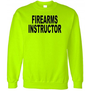 HIGH Visibility Job Duty Safety  Sweat T-Shirt