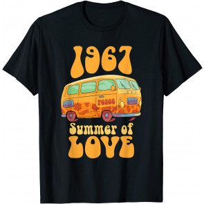 Hippie Hippies Peace Vintage Retro Costume Hippy Gift T-Shirt