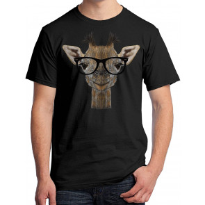 Hipster Giraffe T-Shirt