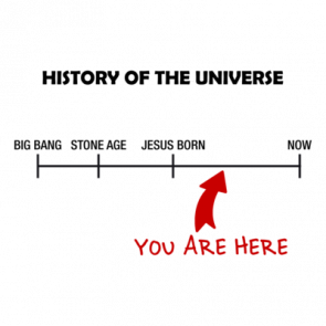 History Of The Universe You Are Here Shirt