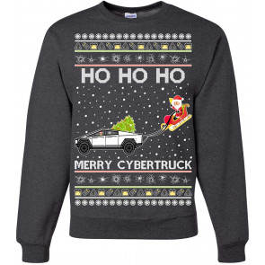 Ho Ho Ho Merry Cybertruck T-Shirt