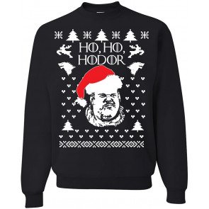 Ho Ho Hodor GoT Ugly Christmas  T-Shirt
