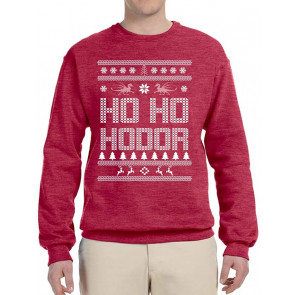Ho Ho Hodor GoT White Winter T-Shirt
