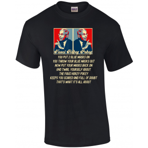 Fauci Hokey Pokey 5 - Liar Lied Dr Fauci Retro Not My Doctor T-Shirt