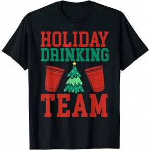 Holiday Drinking Team Cool Oktoberfest Christmas T-Shirt